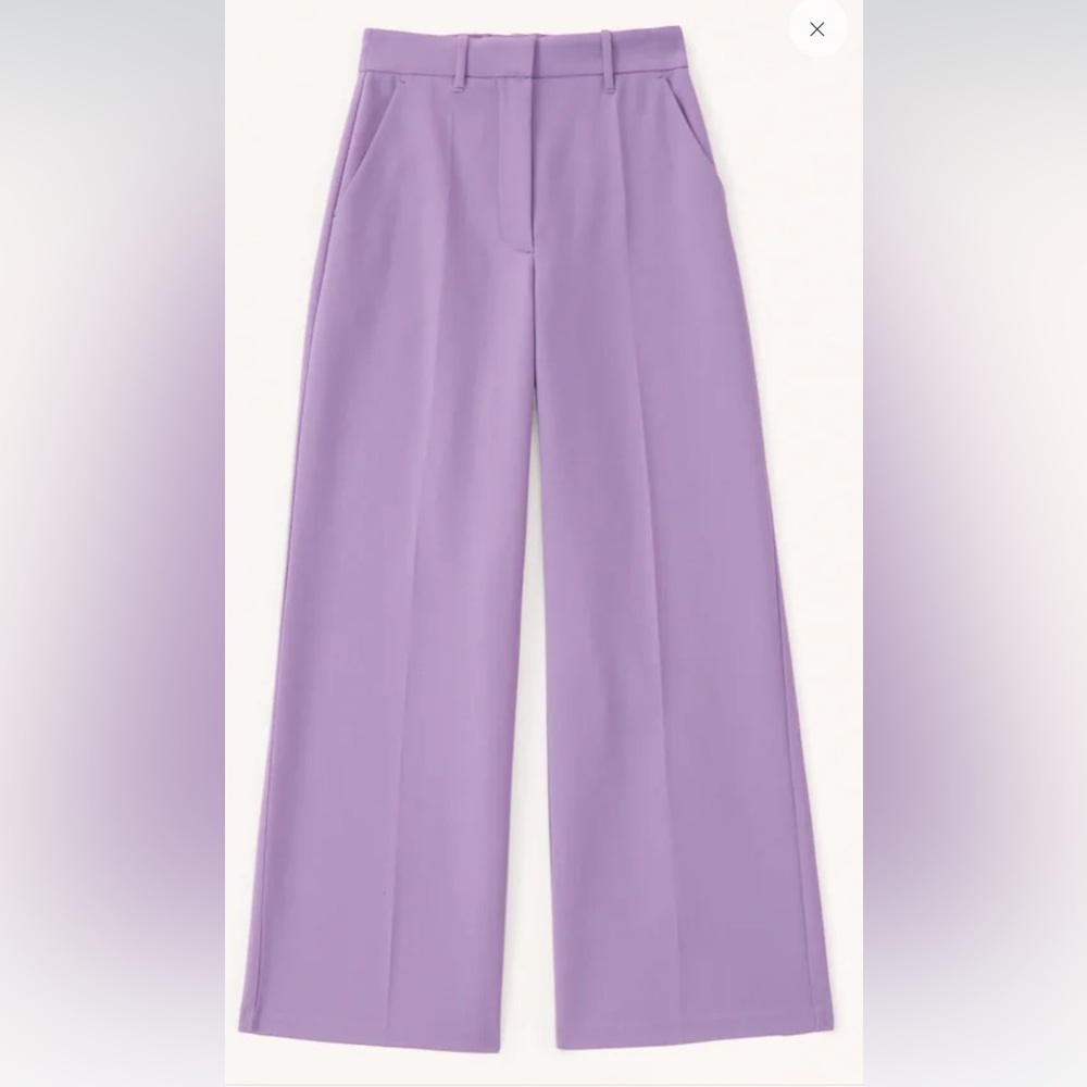Abercrombie and Fitch Tailored Ultra Wide Leg Pant